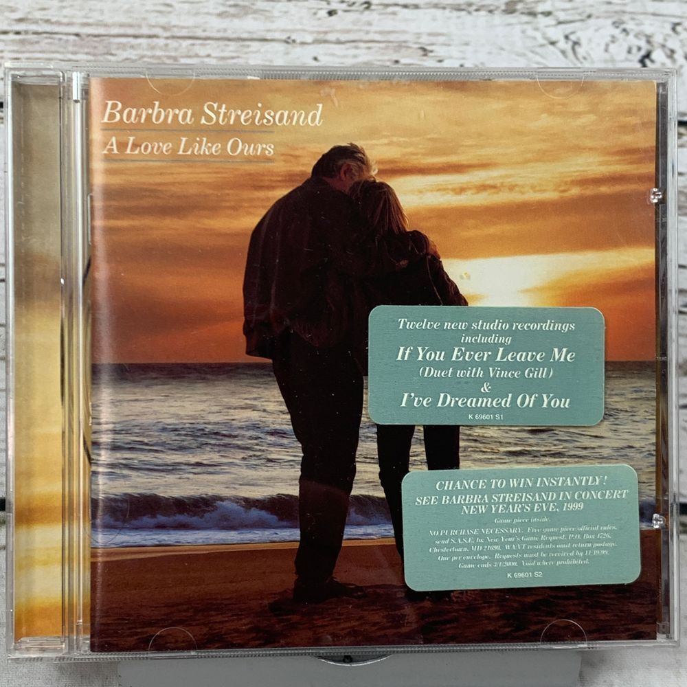 Barbra Streisand A Love Like Ours‎ [CD Album 1999] Sony Music